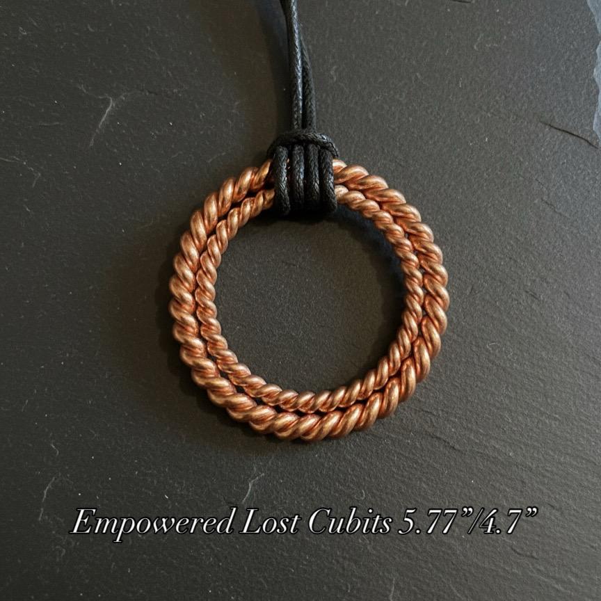 Empowered Lost Cubit Pendant 5.77"/4.7"