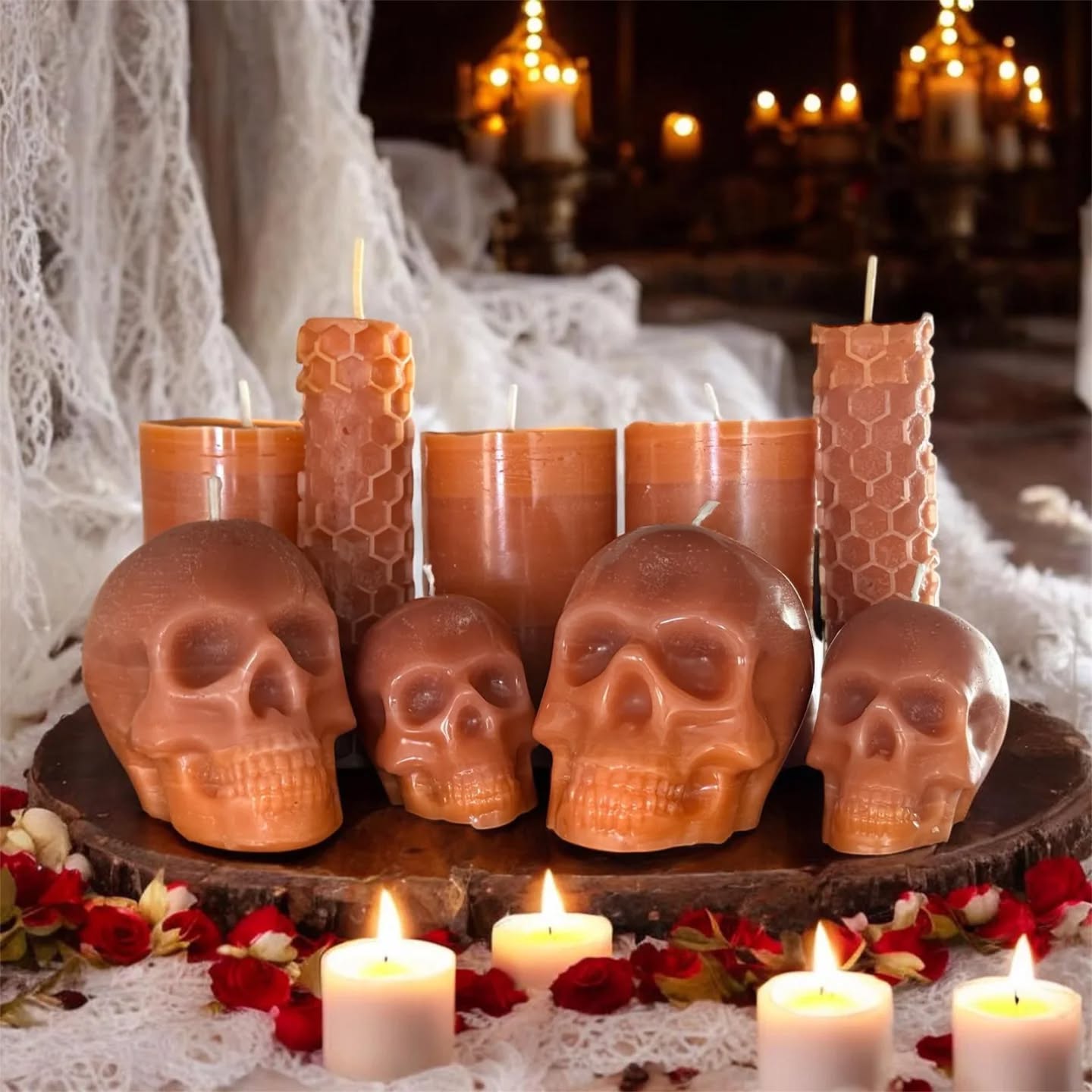 Skull Energetically Infused Candle
