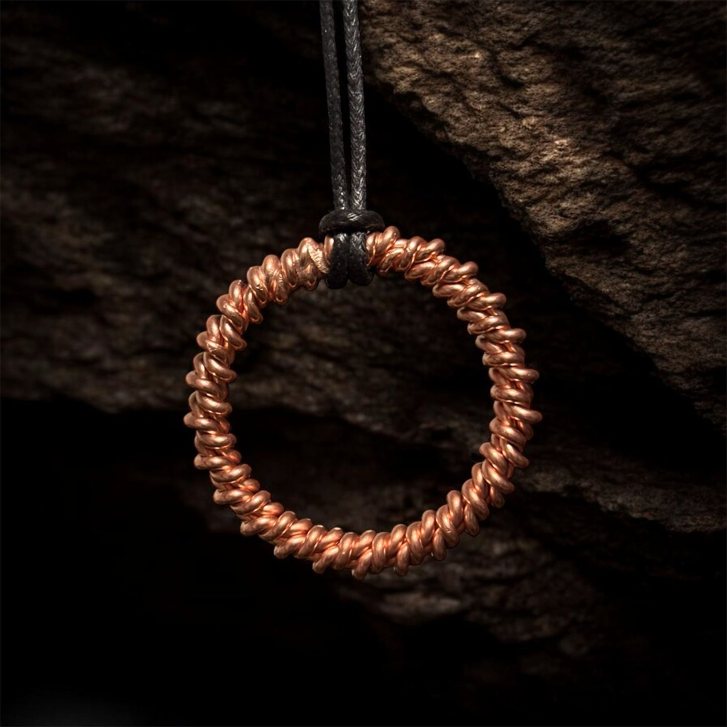 12 gauge 5.15" Sacred Dragon Twist Pendant