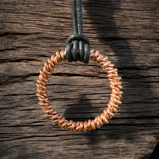 5.5" 1/8 Regeneration 963MHz Dragon Twist Pendant