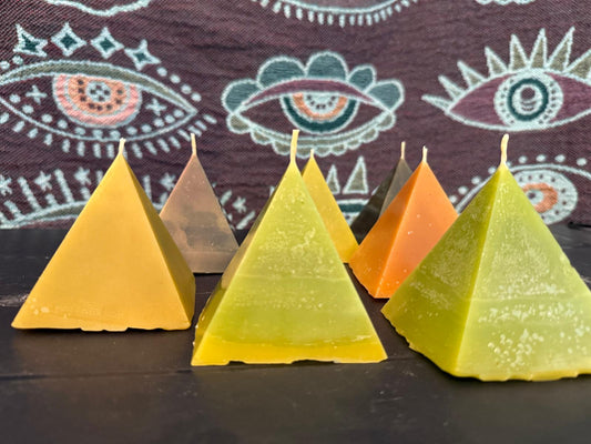 Pyramid Energetically Infused Candle
