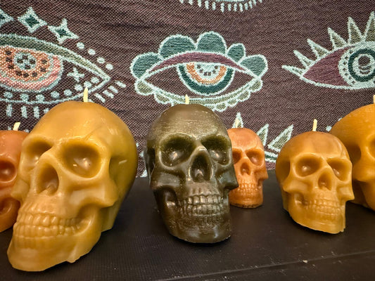 Skull Energetically Infused Candle